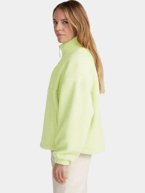 pulover polar pt. femei O'Neill O'Neill TRVLR Series High Pile Fz Fleece verde 4