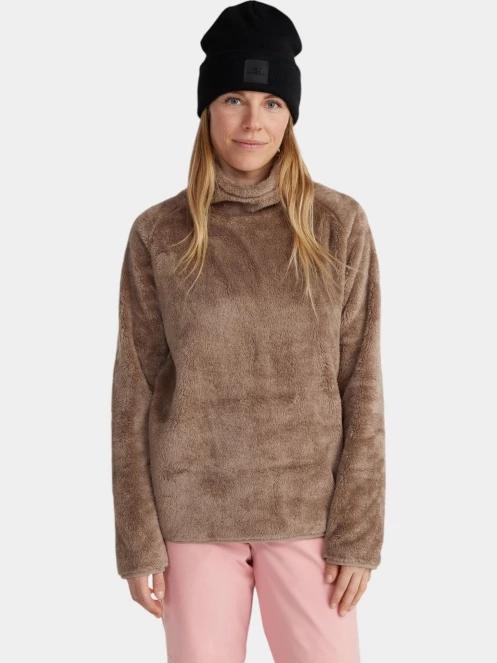 pulover polar pt. femei O'Neill Hazel Fleece maro 2