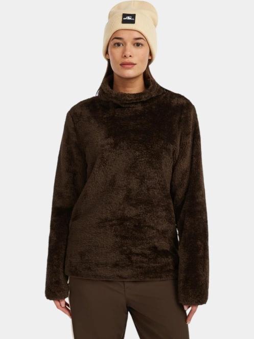 pulover polar pt. femei O'Neill FWC'Cruz Fuzzy Fleece maro 2