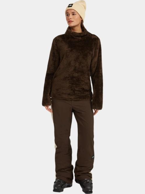 pulover polar pt. femei O'Neill FWC'Cruz Fuzzy Fleece maro 5