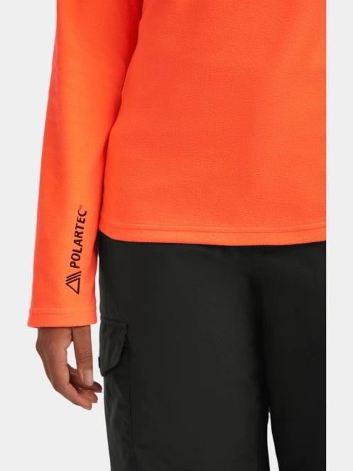 pulover polar pt. femei O'Neill FWC'Cruz Jack's Polartec Hz Fleece portocaliu 6
