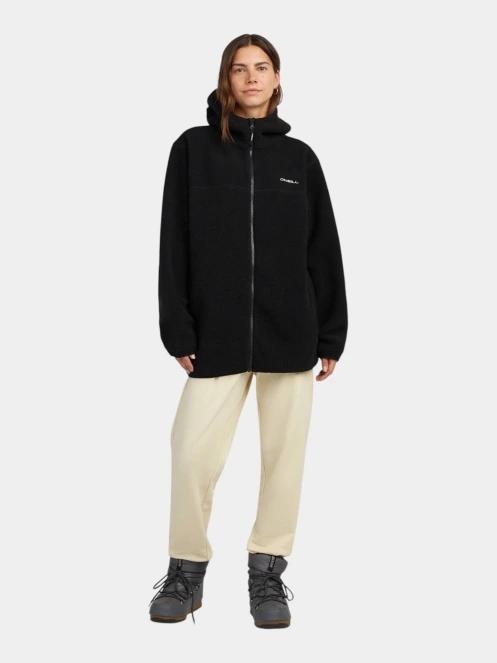 pulover polar pt. femei O'Neill O'Neill Must-Have Long Fz High Pile Fleece negru 5