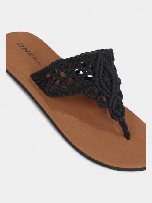 papuci flip flop pt. femei O'Neill Ditsy Crochet Sandals negru 4