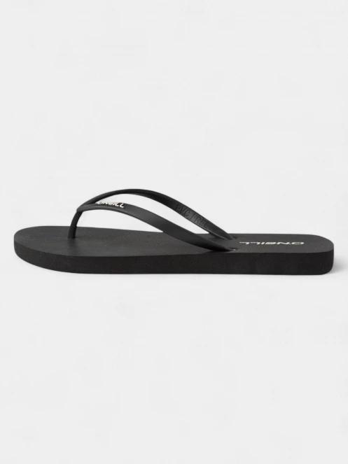 papuci flip flop pt. femei O'Neill Profile Small Logo Sandals negru 3