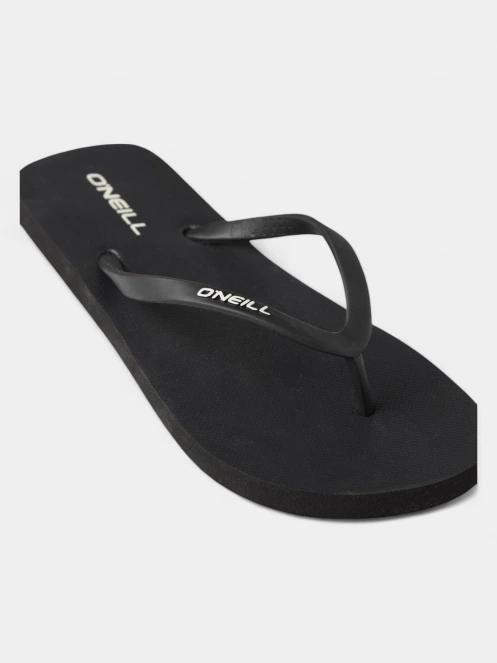 papuci flip flop pt. femei O'Neill Profile Small Logo Sandals negru 4