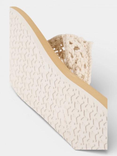 papuci flip flop pt. femei O'Neill Ditsy Crochet Sandals alb 5