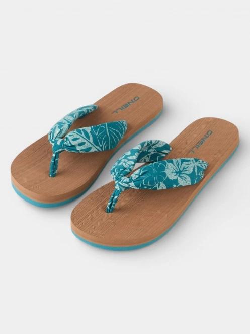 papuci flip flop pt. femei O'Neill Ditsy Sun Sandals verde 4