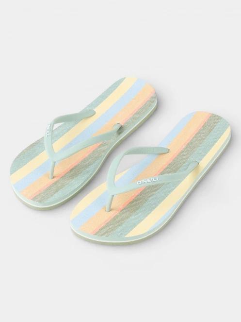 papuci flip flop pt. femei O'Neill Profile Graphic Sandals verde 4