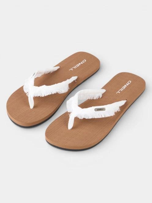 papuci pt. femei O'Neill Ditsy Jacquard Sandals alb 4