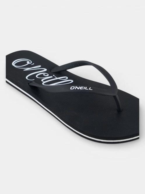 papuci flip flop pt. femei O'Neill Profile Logo Sandals negru 2
