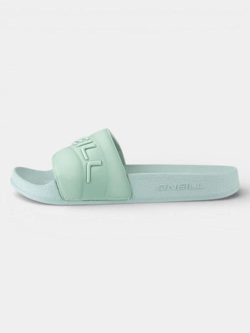 papuci pt. femei O'Neill O'Neill Embossed Slides verde deschis 3