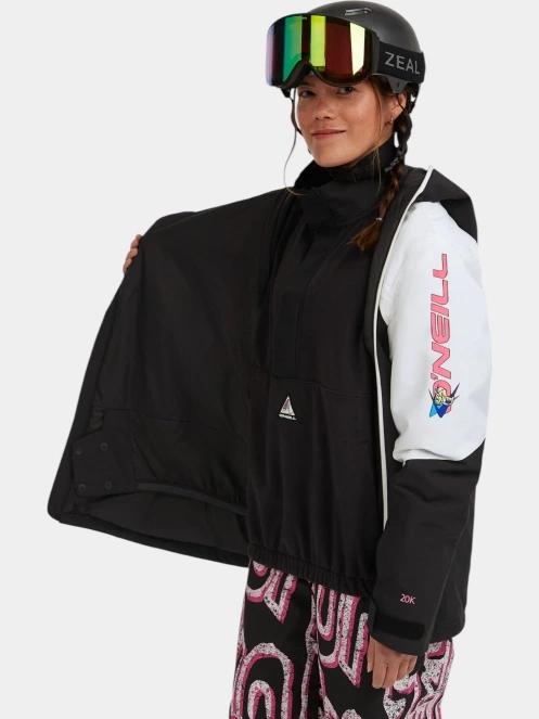 geaca de schi pt. femei O'Neill FWC'Play Asymmetric Snow Jacket negru 7