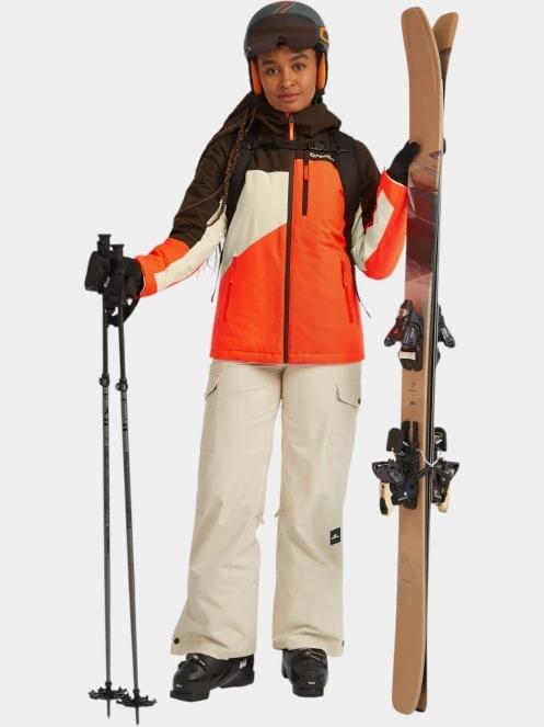 geaca de schi pt. femei O'Neill FWC'Cruz Triple Snow Jacket portocaliu 5