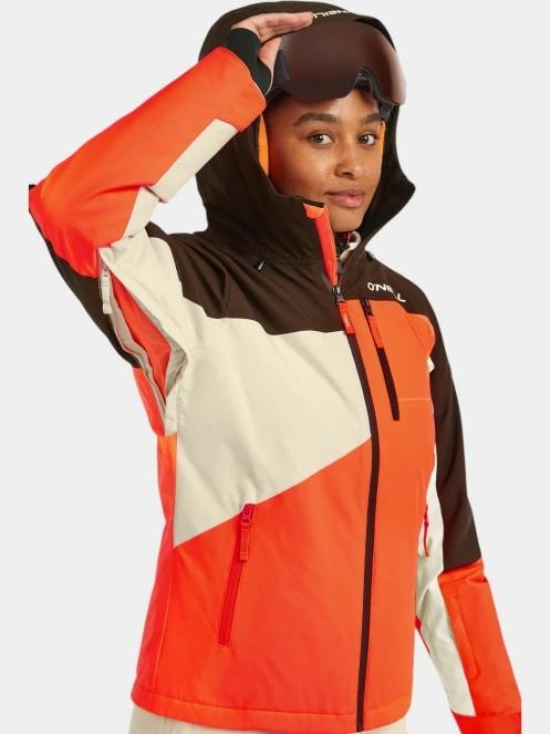 geaca de schi pt. femei O'Neill FWC'Cruz Triple Snow Jacket portocaliu 7