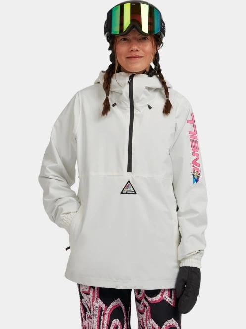 jacheta hanorac pt. femei O'Neill FWC'Play Park Snow Anorak alb 2