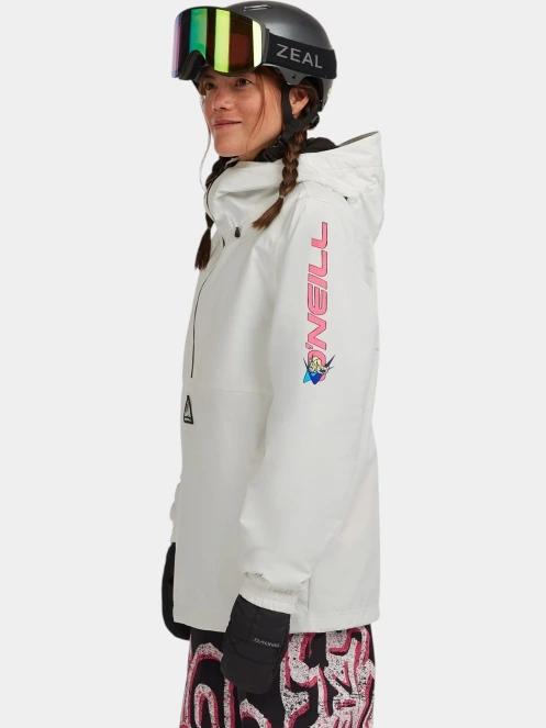 jacheta hanorac pt. femei O'Neill FWC'Play Park Snow Anorak alb 3