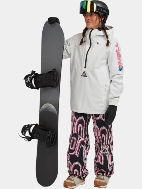 jacheta hanorac pt. femei O'Neill FWC'Play Park Snow Anorak alb 5
