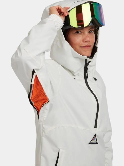 jacheta hanorac pt. femei O'Neill FWC'Play Park Snow Anorak alb 6