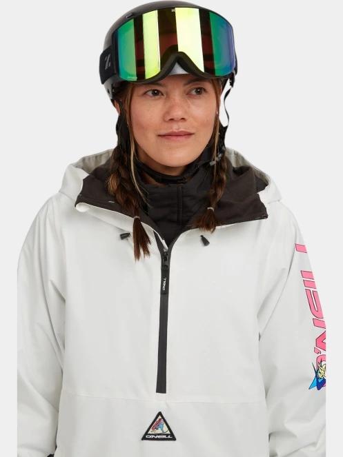 jacheta hanorac pt. femei O'Neill FWC'Play Park Snow Anorak alb 8