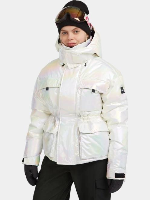 geaca de schi pt. femei O'Neill FWC'Cruz Hybrid Snow Jacket alb 2