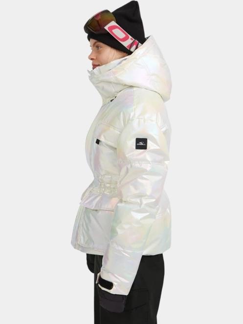 geaca de schi pt. femei O'Neill FWC'Cruz Hybrid Snow Jacket alb 3