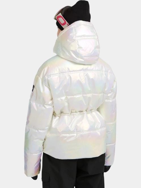 geaca de schi pt. femei O'Neill FWC'Cruz Hybrid Snow Jacket alb 4