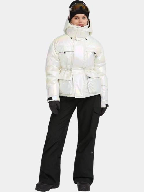 geaca de schi pt. femei O'Neill FWC'Cruz Hybrid Snow Jacket alb 5