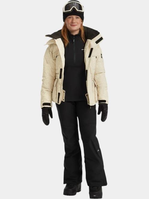 geaca de schi pt. femei O'Neill FWC'Cruz Hybrid Snow Jacket nisip 5