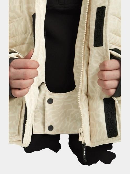 geaca de schi pt. femei O'Neill FWC'Cruz Hybrid Snow Jacket nisip 7