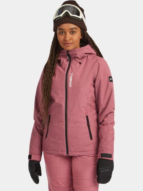 geaca de schi pt. femei O'Neill FWC'Cruz Melange Snow Jacket roz 2
