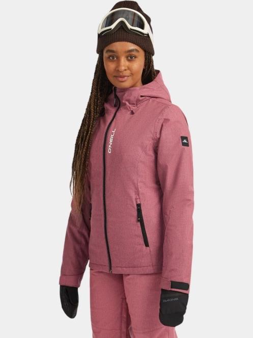 geaca de schi pt. femei O'Neill FWC'Cruz Melange Snow Jacket roz 3