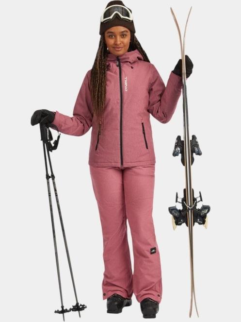 geaca de schi pt. femei O'Neill FWC'Cruz Melange Snow Jacket roz 5