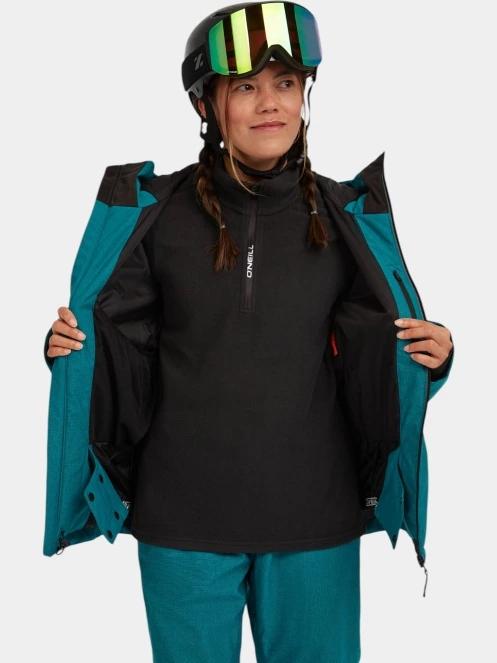 geaca de schi pt. femei O'Neill FWC'Cruz Melange Snow Jacket albastru 8