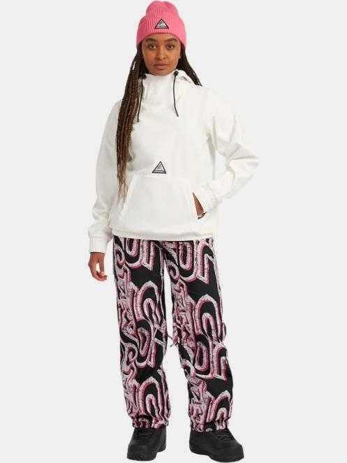 strat intermediar hibrid pt. femei O'Neill FWC'Play Softshell Hoodie alb 5