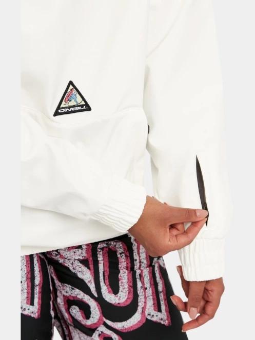 strat intermediar hibrid pt. femei O'Neill FWC'Play Softshell Hoodie alb 6