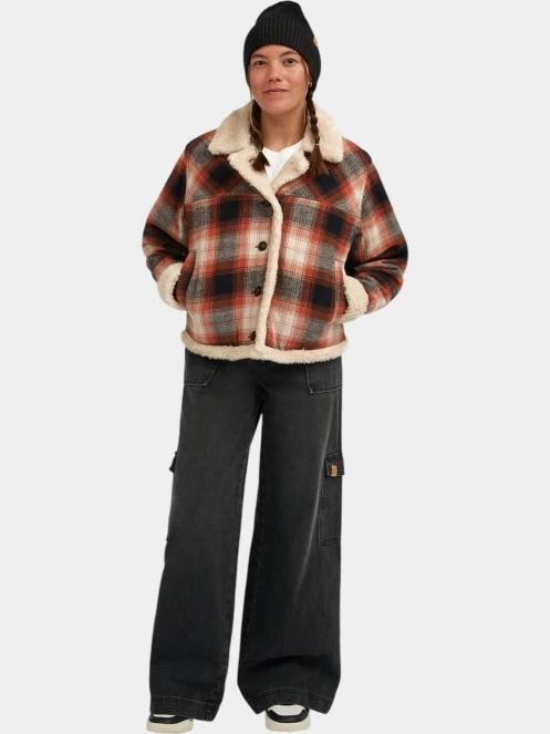 jacheta camasa pt. femei O'Neill O'riginals Fleece Lined Jacket portocaliu 5