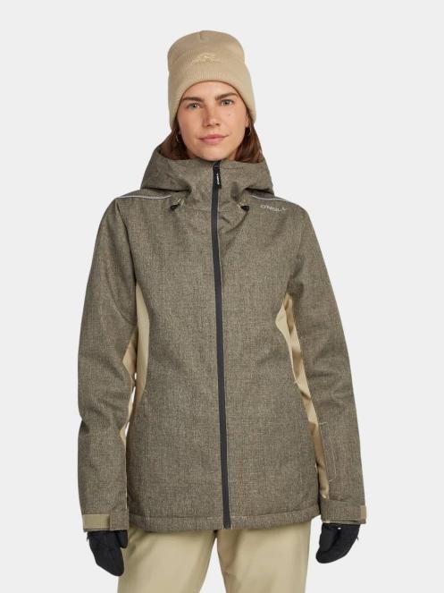 geaca de schi pt. femei O'Neill Fwc'Cruz Melange Snow Jacket oliv 2