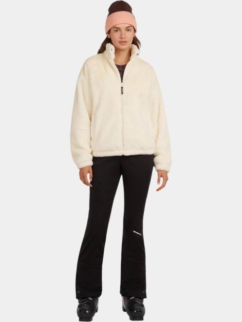 pulover polar pt. femei O'Neill O’Neill Must-Have Fz Faux Fur Jacket alb 5
