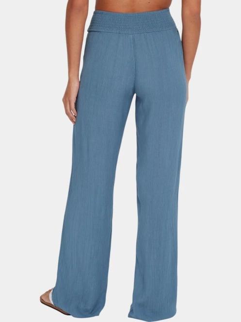 pantaloni lungi pt. femei O'Neill Johnny Smocked Waist Pants albastru 4