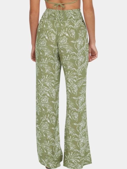 pantaloni lungi pt. femei O'Neill Johnny Smocked Waist Pants verde 4
