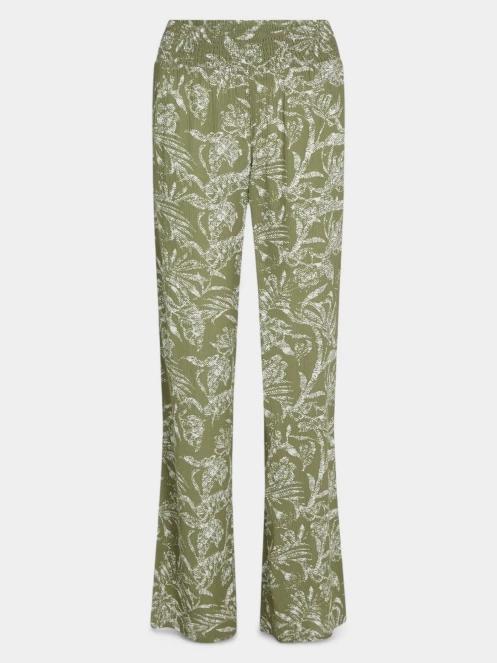 pantaloni lungi pt. femei O'Neill Johnny Smocked Waist Pants verde 7