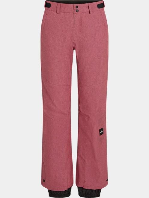 pantaloni de schi pt. femei O'Neill FWC'Cruz Melange Snow Pants roz 8