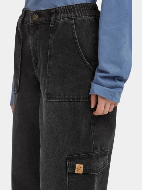 pantaloni cargo pt. femei O'Neill O'riginals Denim Cargo Pants negru 5