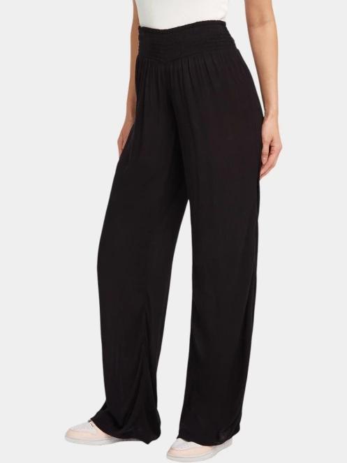pantaloni de vara pt. femei O'Neill Johnny Smocked Waist Pants negru 4
