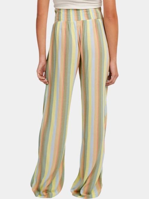 pantaloni de vara pt. femei O'Neill Johnny Smocked Waist Pants verde 4