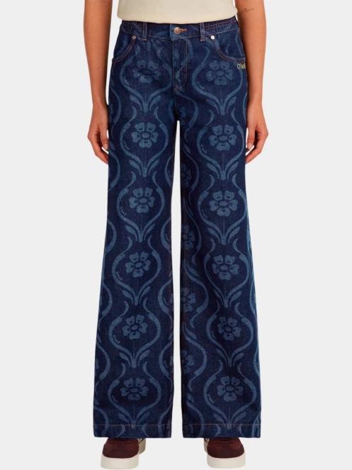 pantaloni lungi pt. femei O'Neill O'Riginals Denim Pants albastru inchis 2