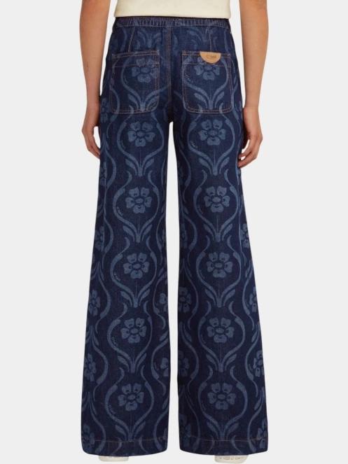 pantaloni lungi pt. femei O'Neill O'Riginals Denim Pants albastru inchis 4