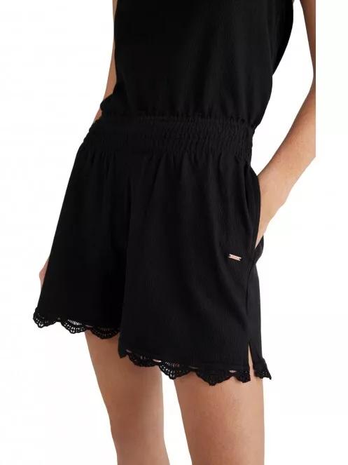 pantaloni scurti pt. femei O'Neill Smocked Shorts negru 2