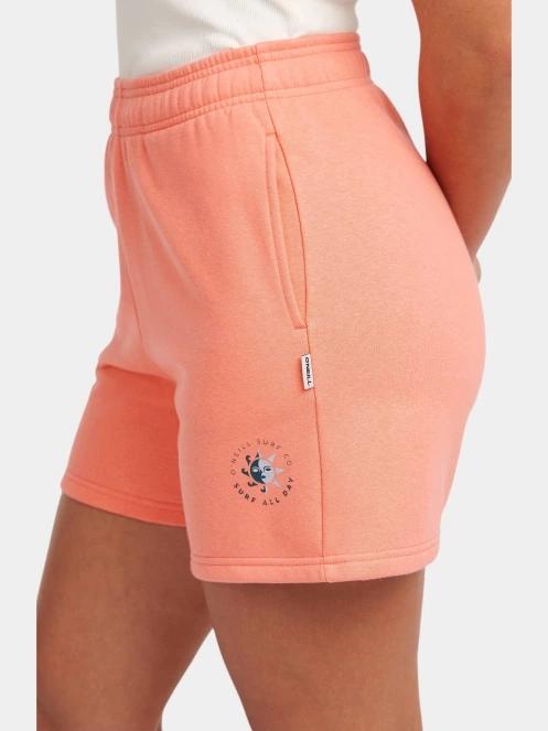 pantaloni scurti de trening pt. femei O'Neill O'Neill Summer Musthave Sweatshorts portocaliu 4