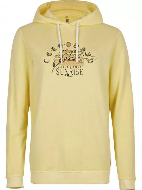 pulover cu gluga pt. femei O'Neill Sunrise Hoodie galben 4